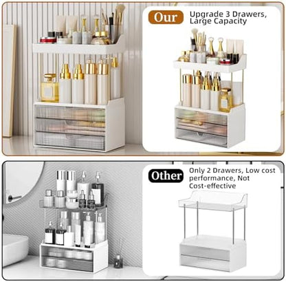 StorBin Arcylic 5-Tier Makeup & Skincare Organizer for Vanity, Bath, 2 Sets