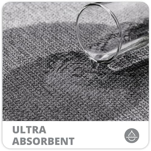 Bosap Bath Mat,Ultra Thin Bathroom Runner Rugs,Large Bath Mats for Bathroom,Quick Dry,Non-Slip,Machine Washable,Low Pile,Bath Rug,Shower Outside,Sink,Home Decor Accessories.Grey,3'x6'(36x72inch)