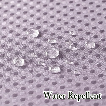 Gibelle No Hook Cloth Lavender Shower Curtain with Liner, 72x86