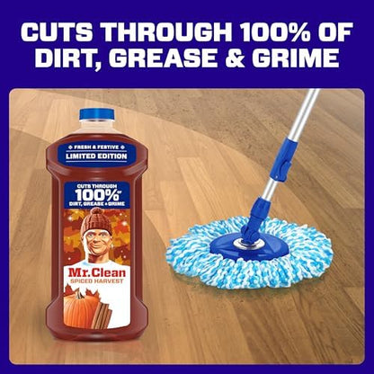 Mr. Clean All Purpose Cleaner, Cleaning Liquid, Spiced Harvest, 41oz