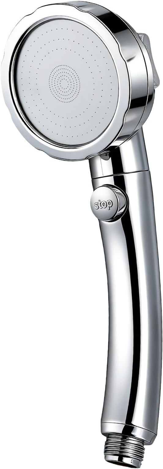 High Pressure Handheld Shower Head with ON/OFF Pause Switch 3 Spray Modes Water Saving High Pressure Shower Heads,Detachable Showerhead Equipped