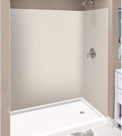 Transolid EWK603672-43 Expressions 3-Panel Shower Wall Kit, 36-in L x 60-in W x 72-in H, Sorento