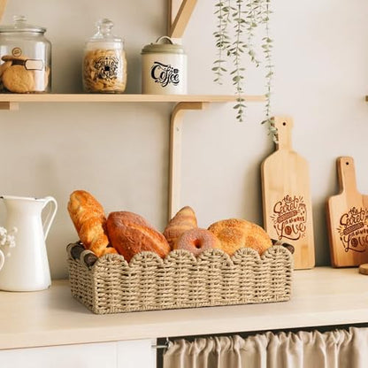 Bathroom Decor Basket for Toilet Paper Storage Baskets For Organizing