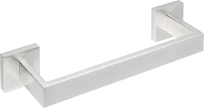 Alise Towel Bar Towel Racks for Bathroom Wall Mount 12 Inch,Brushed Nickel | SUS304 Stainless Steel Bathroom Towel Holder, Full Square Towel Rod Towel Hanger for Bathroom Lavatory Kitchen