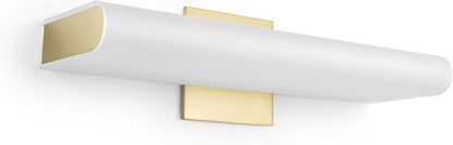 Mendizabal LED wall Lights for Bathroom, Vanity, Bedroom, Living Room, Kitchen Satin Bronze Indoor wall Light Fixture Over Mirror, Bath Lights, Indoor wall Lighting, Energy efficient LED Light