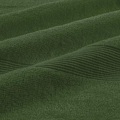 Belizzi Home 8 Piece Towel Set 100% Ring Spun Cotton, 2 Bath Towels 27x54, 2 Hand Towels 16x28 and 4 Washcloths 13x13 - Ultra Soft Highly Absorbent Machine Washable Hotel Spa Quality - Olive Green