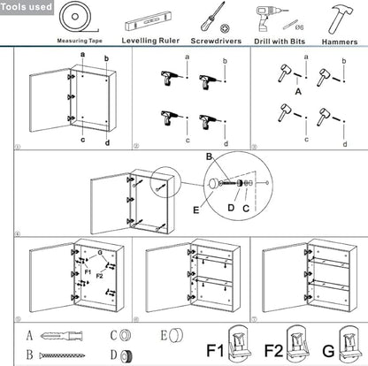 Stainless Steel LED Medicine Cabinet,Bathroom Mirror Cabinet with Light,3 Color,Dimmable,Equipped with Defogger,USB Shavor Socket,Internal Light,30×32 Inch