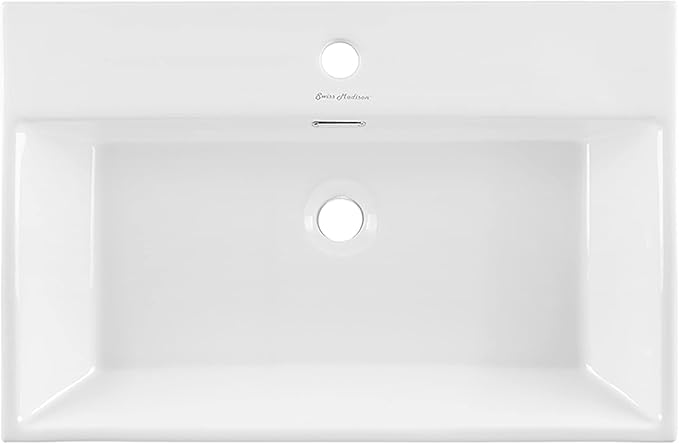 Claire 24” Rectangle Wall-Mount Bathroom Sink