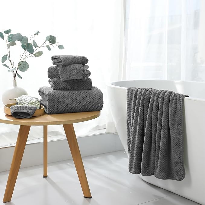 Microfiber Bath Towel 35x70 Inches - Ultra Soft Quick Dry, Lightweight for Gym, Spa, Travel | Hotel Grade & Multi-Use| Single Pack