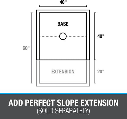 Oatey Perfect Slope Brown 40" x 40"