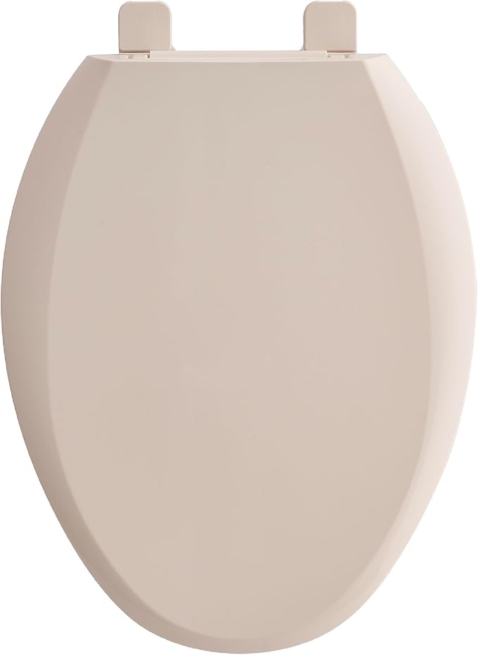 American Standard 5257A65MT.222 Cardiff Slow-Close Elongated Front Toilet Seat, Linen