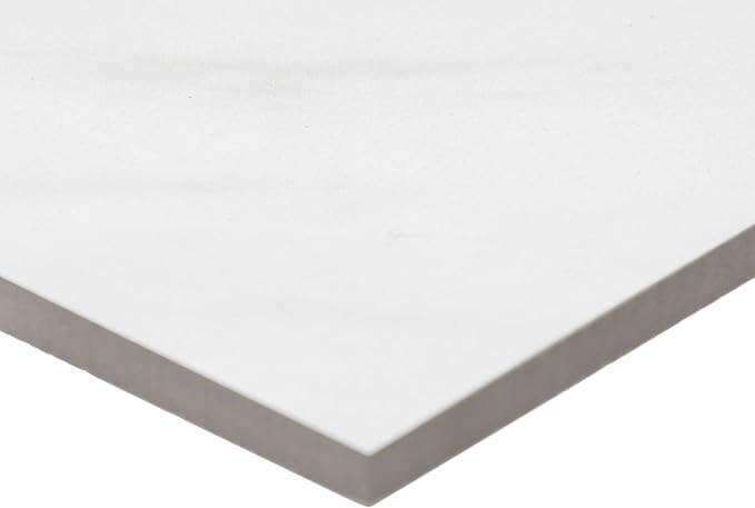 Daltile Perpetuo 12" x 12" Marble Look Porcelain Floor Tile in Matte Brilliant White for Kitchen, Bathroom, Living Room Floors | (13 PC Per Carton) (12.22 SQFT Per Carton)