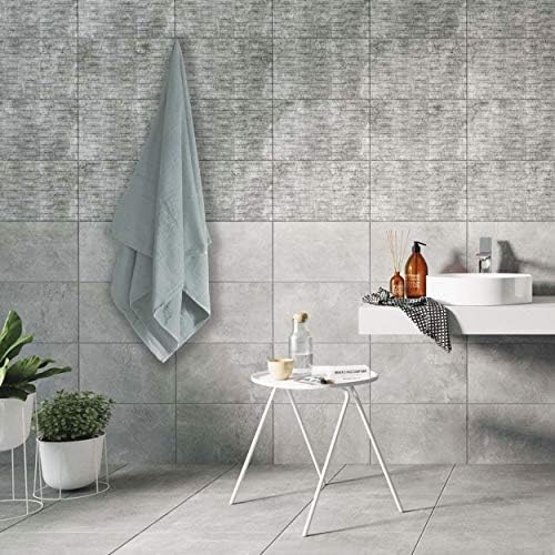 Belizzi Home 8 Piece Towel Set 100% Ring Spun Cotton, 2 Bath Towels 27x54, 2 Hand Towels 16x28 and 4 Washcloths 13x13 - Ultra Soft Highly Absorbent Machine Washable Hotel Spa Quality - Jade