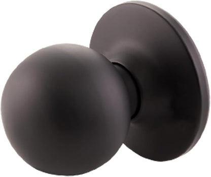 Design House 779090 Ball Passage Hall and Closet Door Knob Matte Black