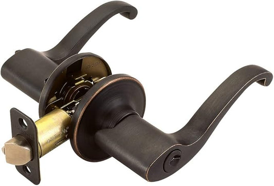 Design House 791640 Scroll Entry Door Lever Oil Rubbed Bronze