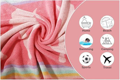 ORIGINAL KIDS Wash Cloth - 100% Cotton Set of 12 Washcloths - Pink Multi