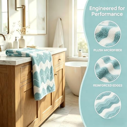 Microfiber Bath Towel 35x70in - Ultra Soft Quick Dry, Lightweight for Gym, Spa, Travel | Hotel Grade & Multi-Use| Single Pack