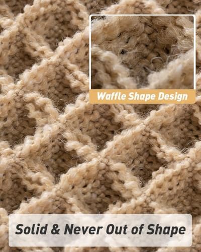 Upgraded Waffle Bath Mat Ultra Absorbent Non Slip Bathroom Mat, 20" x 32"