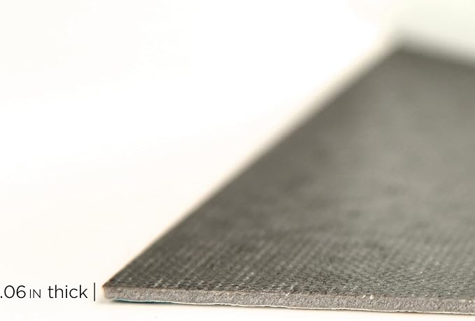 FloorPops FP3327 Platinum Peel & Stick Floor Tiles, Grey (Pack of 2)