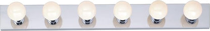 Nuvo Lighting SF77/194 Transitional Six Light Vanity in Chrome finish