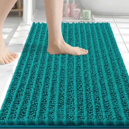 Arotive Bathroom Rugs Mat 30x20, Soft Absorbent Chenille Shaggy Bath Mat