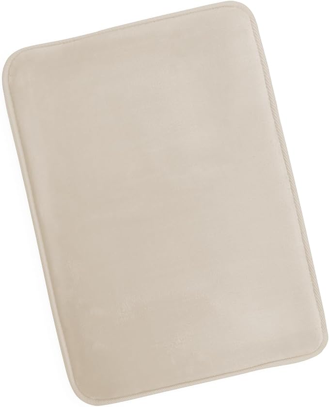 Clara Clark Bathroom Rugs, Velvet Memory Foam Bath Mat, Non-Slip Bath Rugs, Machine Wash, Dries Quickly, Ultra Soft Plush Bath Mats for Bathroom,