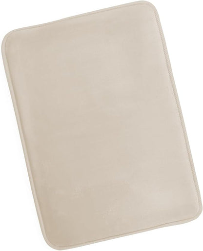 Clara Clark Bathroom Rugs, Velvet Memory Foam Bath Mat, Non-Slip Bath Rugs, Machine Wash, Dries Quickly, Ultra Soft Plush Bath Mats for Bathroom,