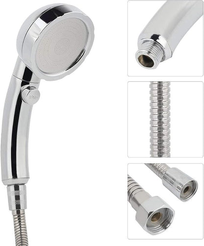 Oumefar Removable Handheld Shower with 150cm Hose for Bathroom