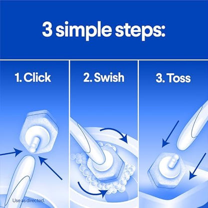 Clorox ToiletWand Toilet Cleaner Refills, Toilet brush, Original, 20 Count
