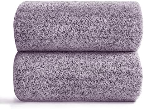 Ycosy Hand Towels Set 16x31 Inches,Soft Microfibers Bathroom Towel Set 2 Pack,Highly Absorbent Quick Dry Luxury Towel Hotel Spa Gym Hand Towel Collection for Bathroom,Dark Purple