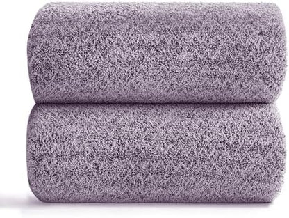 Ycosy Hand Towels Set 16x31 Inches,Soft Microfibers Bathroom Towel Set 2 Pack,Highly Absorbent Quick Dry Luxury Towel Hotel Spa Gym Hand Towel Collection for Bathroom,Dark Purple