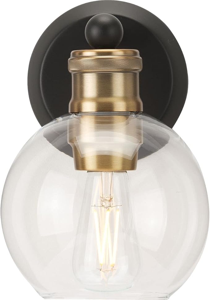 Progress Lighting P300049-020 Hansford Bath & Vanity, 1-Light, Antique Bronze