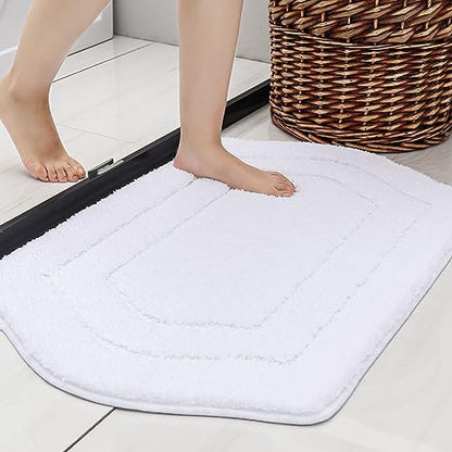 COSY HOMEER Non-Slip Bath Mat Extra Thick Absorbent Plush Washable