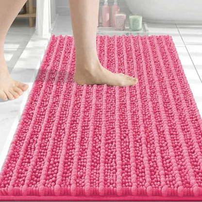 Arotive Bathroom Rugs Mat 30x20, Soft Absorbent Chenille Shaggy Bath Mat