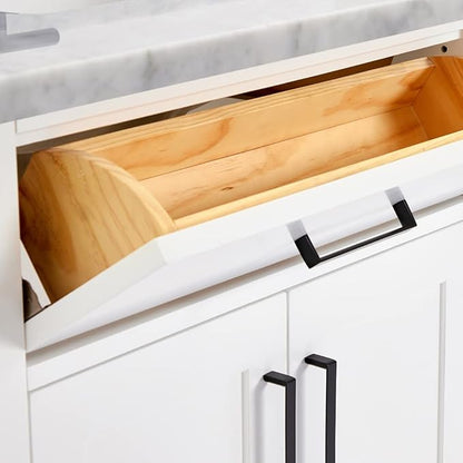 ARIEL Hepburn 72-inch Bathroom Vanity with Sink,Solid Wood, 0.75-inch Italian Carrara Marble Countertop & Backsplash, Double Oval Porcelain Sink, 4 Soft Closing Doors, 6 Dovetail Drawers, White