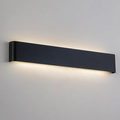 2 Pack 32.6in LED Bathroom Vanity Light, 32W Hardwired Fixture | 5 CCT Adjustable 3000K-6500K. Modern Black Wall Mounted Bathroom Light Fixture. Vanity Lights for Bathroom Over Mirror.