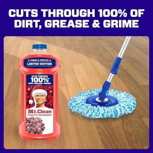 Mr. Clean All Purpose Cleaner, Cleaning Liquid, Frosted Cranberry, 41oz
