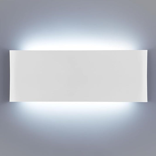 11"Modern LED vanity light,15W Dimmable 5 CCT (3000K-6500K) Adjustable Wall Lamp,Up and Down Wall Lighting,Indoor Wall Sconce for Bedroom,Staircase,Hallway,Dressing Table, 1 Pack（White）