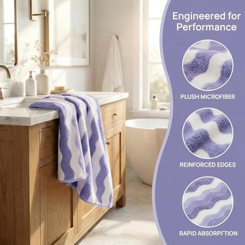 Microfiber Bath Towel 35x70in - Ultra Soft Quick Dry, Lightweight for Gym, Spa, Travel | Hotel Grade & Multi-Use| Single Pack