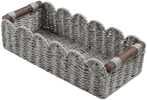 Bathroom Decor Basket for Toilet Paper Storage Baskets For Organizing