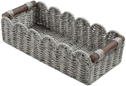 Bathroom Decor Basket for Toilet Paper Storage Baskets For Organizing