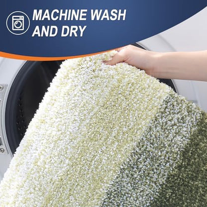 OLANLY Bathroom Rugs Mat 30x20, Extra Soft Absorbent Microfiber Bath Rugs