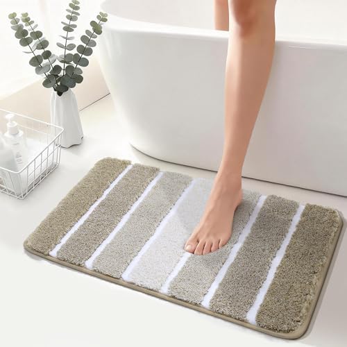 COSY HOMEER Bathroom Rugs 30x20, Ultra Soft Absorbent Bath Mat