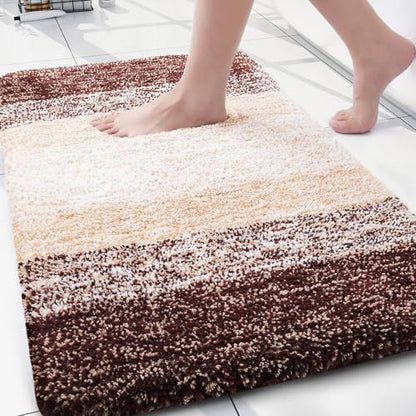 Arotive Microfiber Bathroom Rugs, Shaggy Soft Absorbent Bath Rug, 30x20