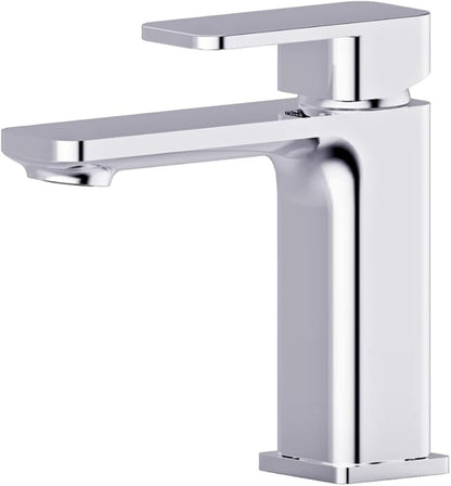 Bath Royale Pasha Luxury Bathroom Sink Faucet Single Control - All Metal, Easy Install, Polished Chrome