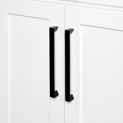 ARIEL Loren 72-inch Bathroom Vanity with Sink,Solid Wood, 1.5-inch Carrara White Quartz Countertop, Double Rectangular Porcelain Sink, 4 Soft Closing Doors, 3 Dovetail Drawers, White