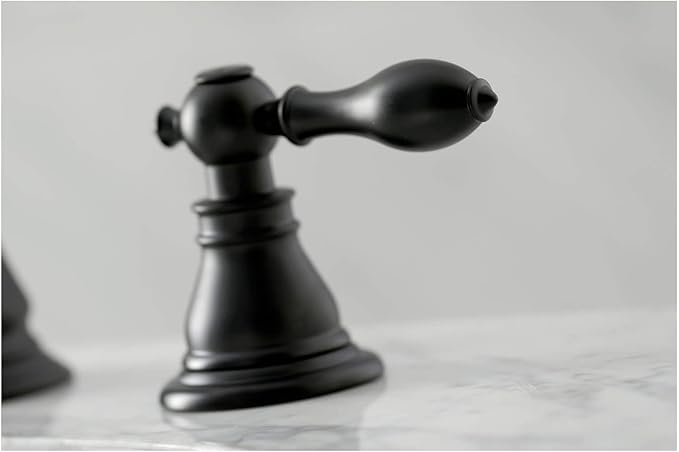 Kingston Brass FSC1975ACL American Classic Widespread Bathroom Faucet, Oil-Rubbed Bronze, 8 x 5.19 x 6