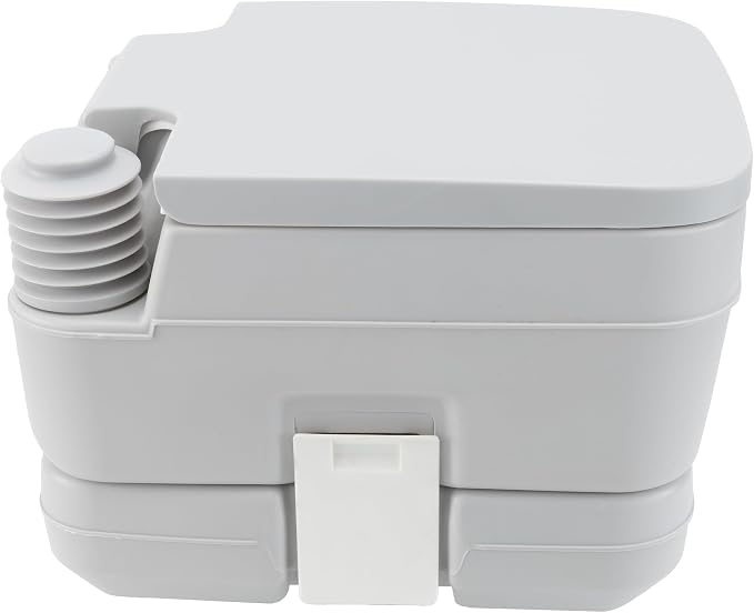 Hengs Portable 2.5 Gallon Gray Toilet