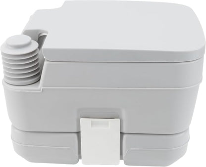 Hengs Portable 2.5 Gallon Gray Toilet