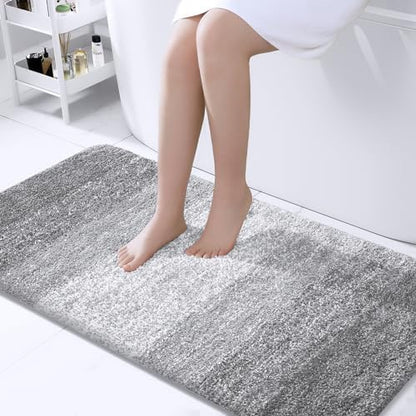 OLANLY Bathroom Runner Rug 44x24, Extra Soft Absorbent Microfiber Bath Rugs